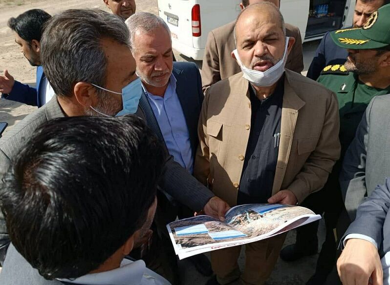 بازدید میدانی وزیر کشور از محله‌های شمالی شهر بجنورد