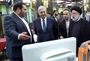 رئیس جمهور قزاقستان از نمایشگاه توانمندی‌های پزشکی ایران بازدید کرد