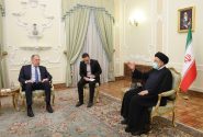 لاوروف به دیدار آیت‌الله رئیسی رفت