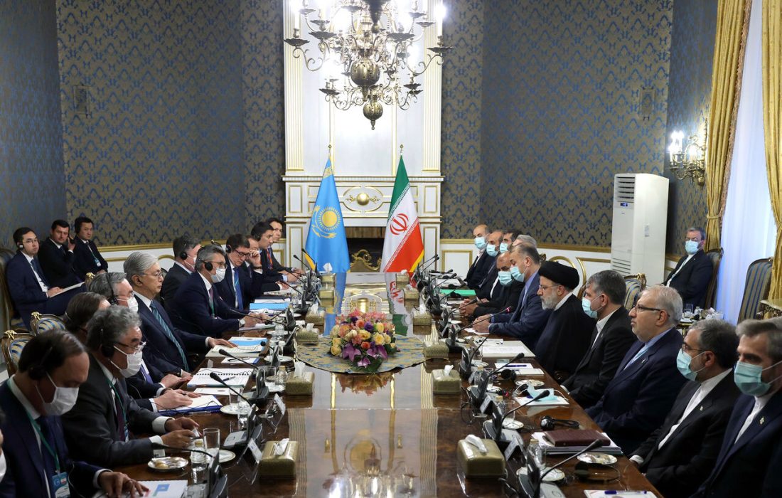 نشست مشترک هیات‌های عالی‌رتبه ایران و قزاقستان برگزار شد