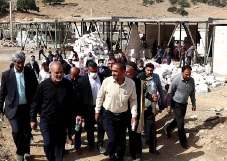 وزیر کشور وضعیت مناطق زلزله زده اندیکا را بررسی کرد