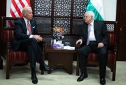 استقبال «شیرین» خبرنگاران فلسطینی از «بایدن»