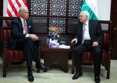استقبال «شیرین» خبرنگاران فلسطینی از «بایدن»