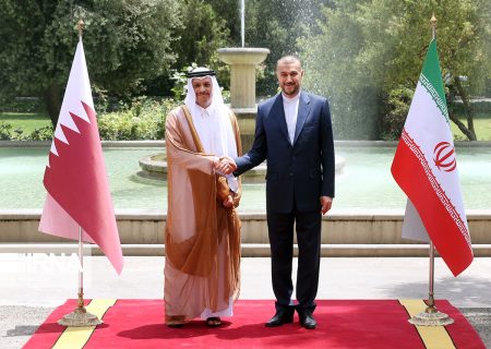 امیرعبداللهیان از وزیرخارجه قطر استقبال کرد