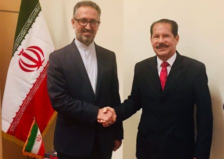 وزیر حمل و نقل نیکاراگوئه با مدیر کل آمریکای وزارت خارجه دیدار کرد