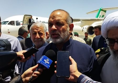 وزیر کشور وارد زابل شد