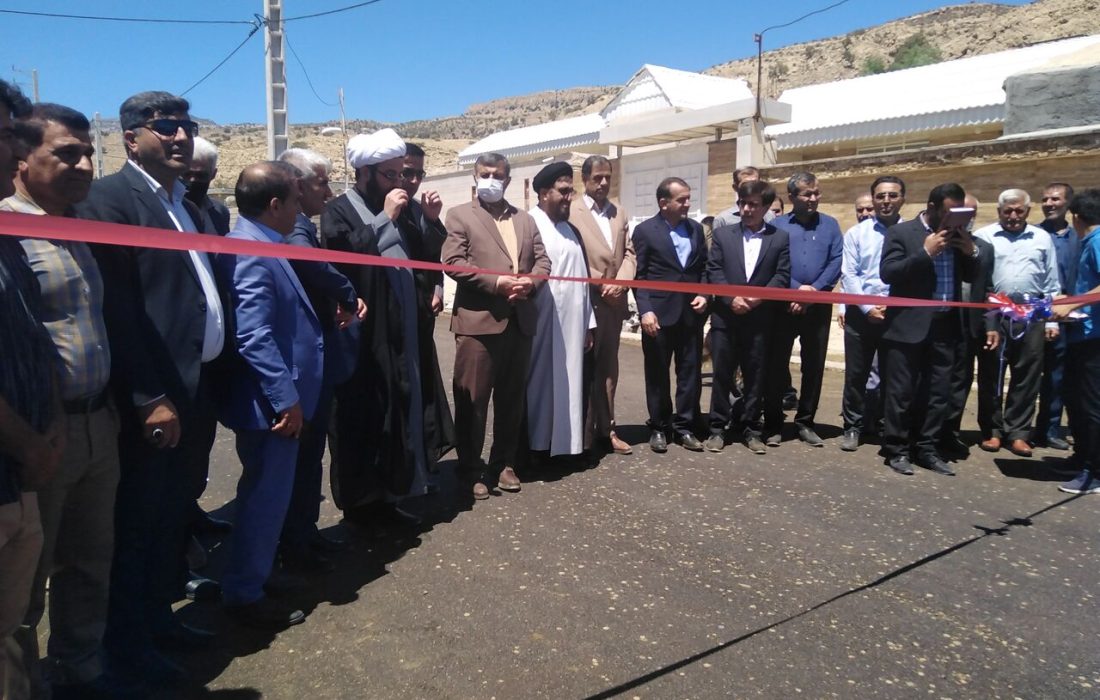  بهره برداری طرح آسفالت ۱۰۰ هزار مترمربع از معابر روستایی شهرستان باشت