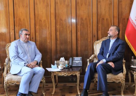 دیدار سرکنسول ایران در پیشاور با امیرعبداللهیان