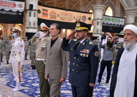 فرماندهان و کارکنان پدافند هوایی ارتش با آرمان های حضرت امام (ره) تجدید میثاق کردند