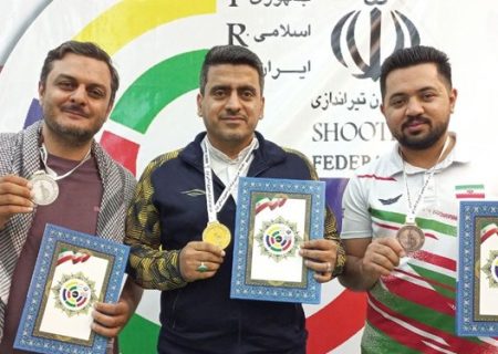 مرحله چهارم مسابقات تپانچه مردان| فروغی اول شد