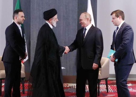 آیت‌الله رییسی و پوتین دیدار کردند