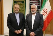 دیدار سفیر ایران در روسیه با اسماعیل هنیه