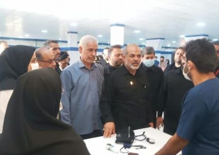 وزیر کشور از درمانگاه شهید سلیمانی پایانه مرزی شلمچه دیدن کرد