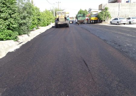 ۱۲۰ هزار مترمربع از معابر روستایی گچساران آسفالت شد