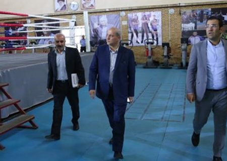 بازدید دبیر کل کمیته ملی المپیک از سالن‌های بوکس و کاراته