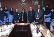 دیدار بانوان مدال‌آور وزنه‌برداری و دوومیدانی کشور با وزیر ورزش و جوانان