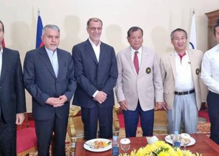 دیدار خسروی‌وفا با مدیرکل OCA و رئیس کمیته ملی المپیک کامبوج
