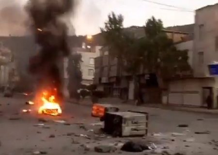 گزارش ایرنا از ناارامی های مریوان/ شهر در آرامش است