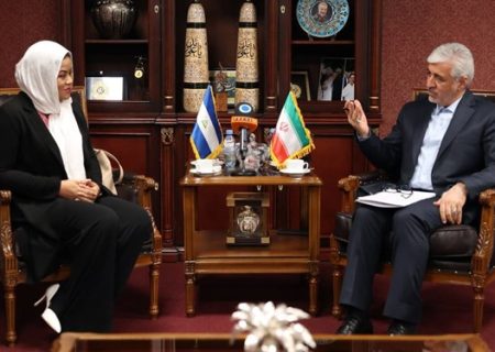 دیدار وزیر جوانان نیکاراگوئه با وزیر ورزش و جوانان ایران