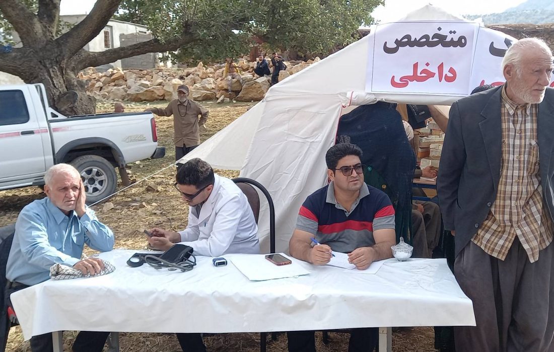 برگزاری رزمایش جهادگران سلامت در روستاهای باشت