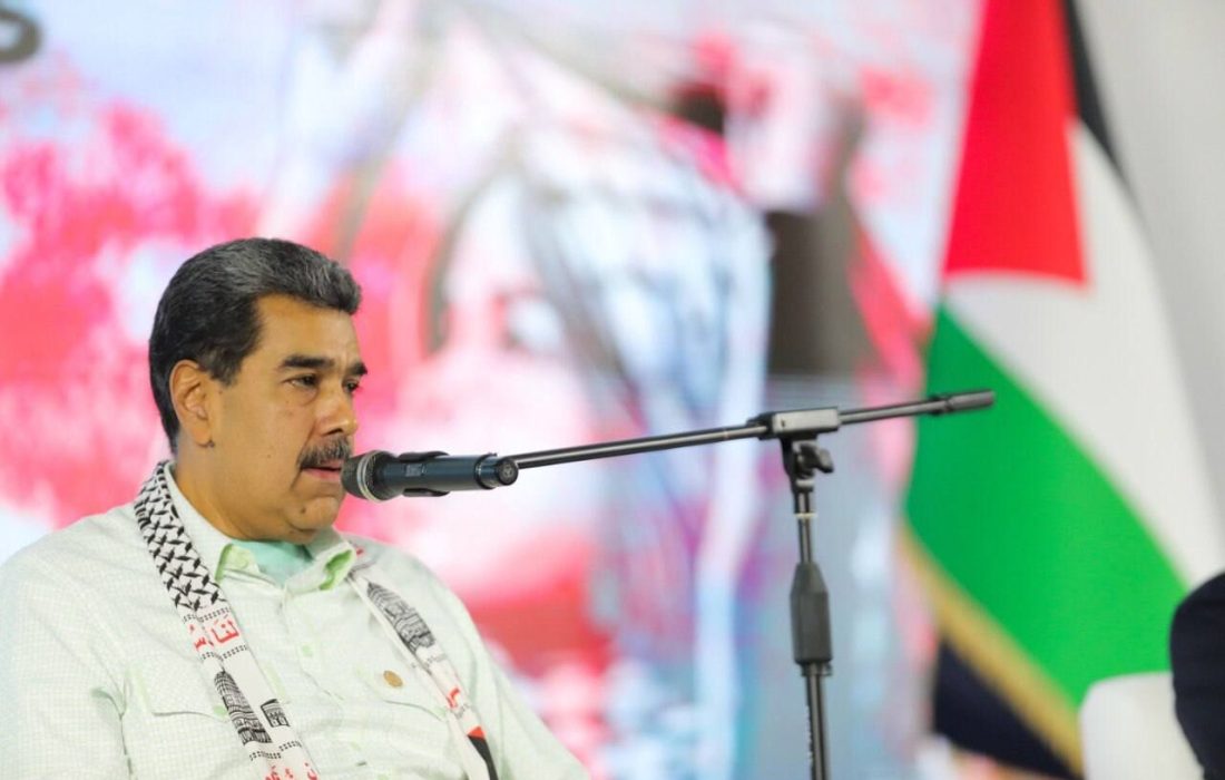 مادورو: اسرائیل در حال «جنگ نابودی» علیه فلسطین است