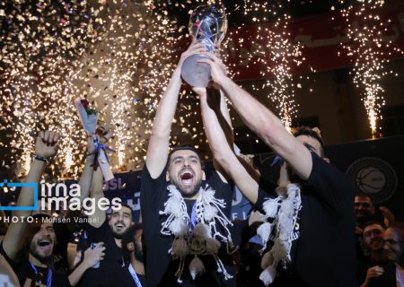 جشن قهرمانی بسکتبال گرگان برگزار شد