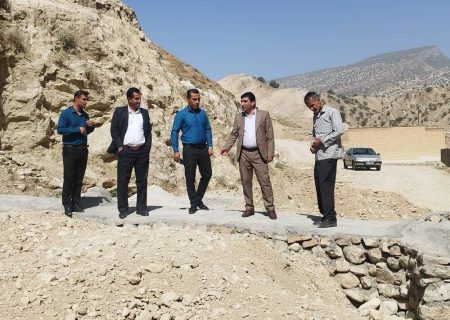 مشکل راه دسترسی هفت روستای حومه غربی لنده مرتفع می شود