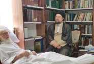 عیادت سیدحسن خمینی از آیت الله العظمی نوری همدانی