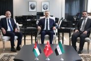 تاکید وزیران خارجه ترکیه، سوریه و اردن بر امنیت سوریه و محکومیت تجاوزات اسرائیل