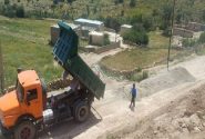شتاب در ساخت جاده روستای دژکوه سوق؛ بازگشت امید به دل روستا+ فیلم