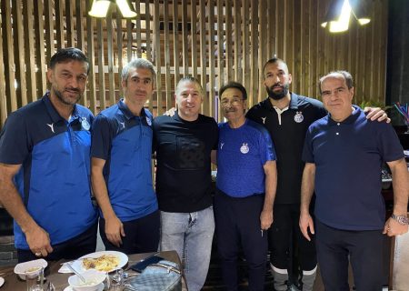 دیدار مربی تیم ملی با جباری در اردو استقلال
