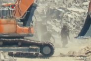 هدف قرار دادن نظامیان رژیم اسرائیل در شرق غزه توسط گردان های «القسام»+فیلم