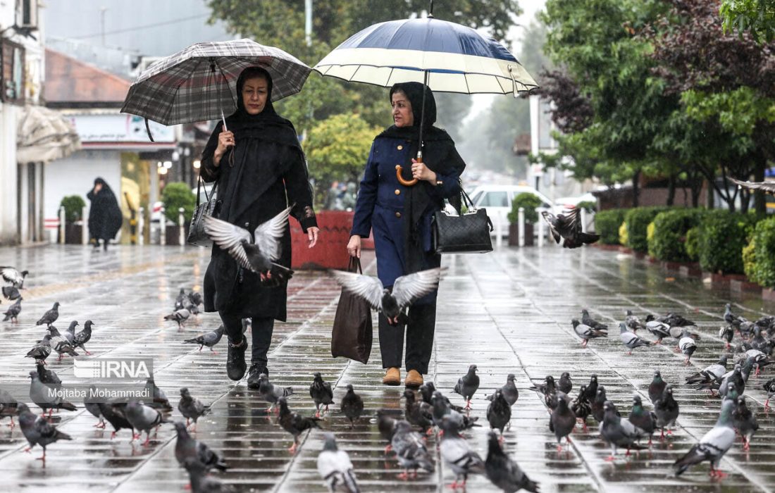 ماندگاری خنکای هوا تا چهارشنبه در تهران/ احتمال وقوع توفان تندری