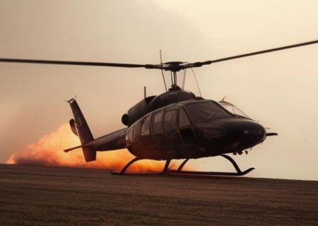 سقوط یک بالگرد در هند با ۶ سرنشین