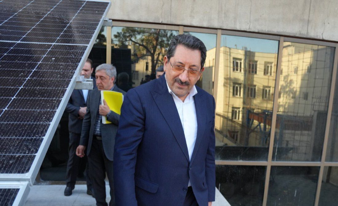 تامین برق مصرفی ساختمان وزارت صمت با برق خورشیدی