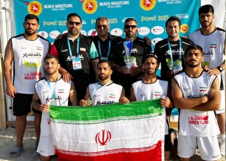تیم ملی کشتی ساحلی نائب قهرمان کاپ جهانی شد