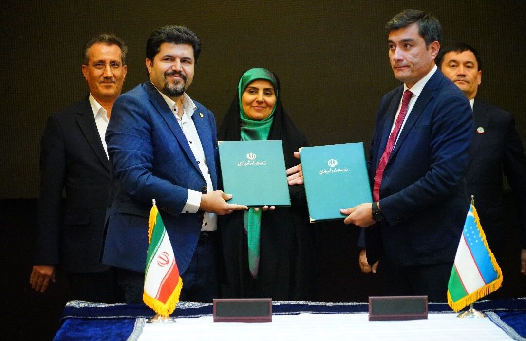 تهران و تاشکند یادداشت تفاهم توسعه‌ همکاری‌های ترانزیتی امضاء کردند