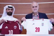 ایران مقابل قطر سفیدپوش شد