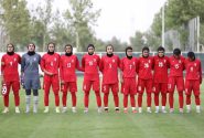 پیروزی قاطع بانوان فوتبال ایران مقابل عراق در دیداری تدارکاتی