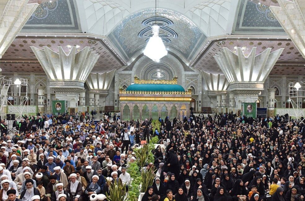 مراسم جشن عید غدیر در حرم امام خمینی (ره)